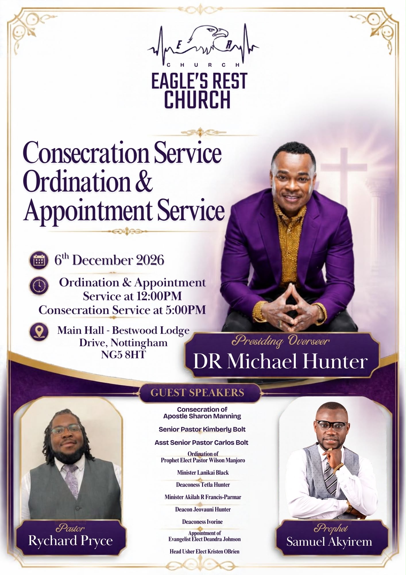 Consecration, Ordination & Appointment Service
